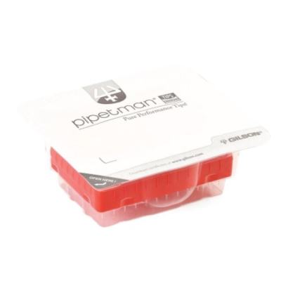 Gilson DL10ST 0.1-20uL PIPETMAN DIAMOND Tips in BLISTER REFILL - Sterile - 10 Refills of 96
