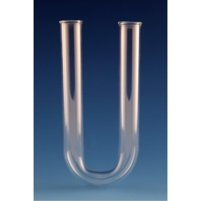 Glassco Absorption Tubes U-Form, 150mm Height,  18mm Diam, Borosilicate Glass