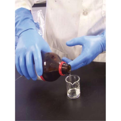 Globus Nitri-DEX 707 Nitrile Unlined Reusable Gloves - X Small
