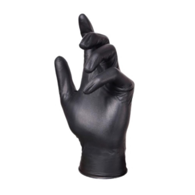 GlovePlus Gloves Ebony Nitrile PF Small