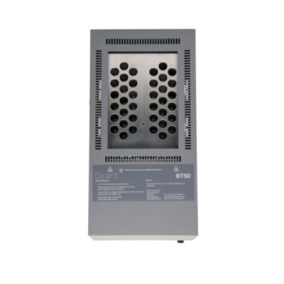 Grant BT5D-16 High Temperature Digital Dry Block Heater with Fixed Block for 38 x 16mm Tubes