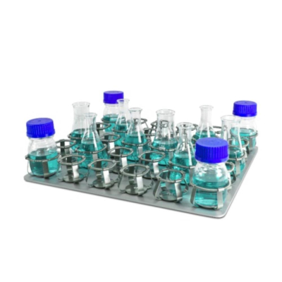 Grant Platform with Spring Clamps for 30 x 100mL Flasks