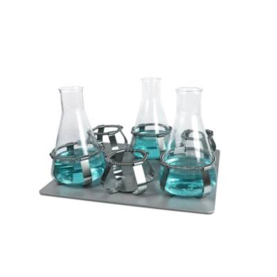 Grant Platform with Spring Clamps For 6 x 1000mL Flasks
