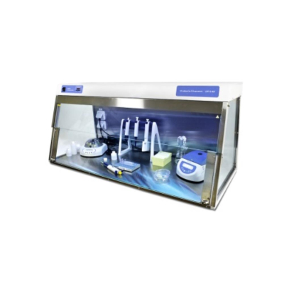 Grant Double UV Cabinet/PCR Workstation featuring Dual UV Protection Lamp and Recirculator with Glas