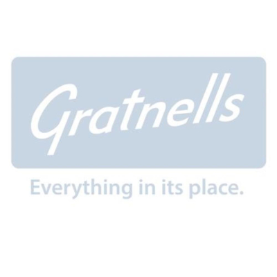 Gratnells Tall Double Frame 1850mm Set 01 in Silver with Tropical Orange Trays and Runners