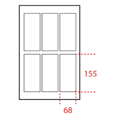 Gratnells 6 Section Insert