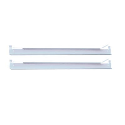 Gratnells Adjustable Steel Runner Pair White