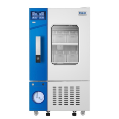 Haier Biomedical +2 to +6C Blood Bank Upright Refrigerator Touchscreen Display 149L