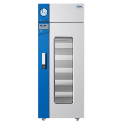 Haier Biomedical +2 to +6C Blood Bank Upright Refrigerator LED Display 429L