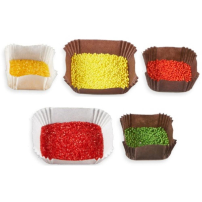 Heathrow smartBOATS FSC Certified Paper  Weighing Boats - Small, Brown