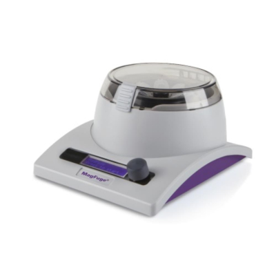 Heathrow Scientific MagFuge mini centrifuge and magnetic stirrer Purple