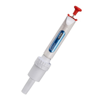 Heathrow Scientific Pearl Adjustable Micro Pipette 1000-10000ul - White/Red