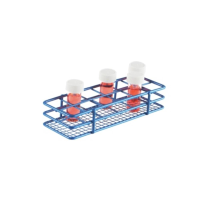 Epoxy Coated Wire Tube Rack 13mm 6x12 Blue