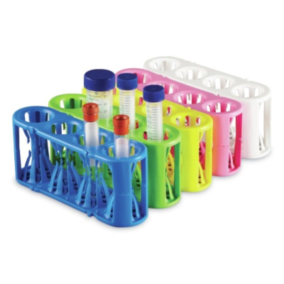 adapt-a-rack - Flexible multi tube rack accomodates 12-30mm tubes and holds them in a secure upright