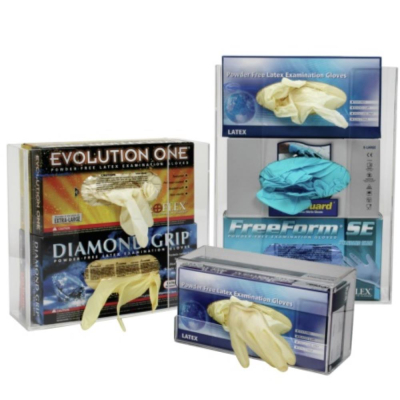 Glove Box Holder Acrylic 1 Box