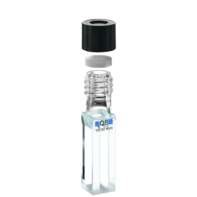 Hellma Absorbance/transmission Cuvette Hermetically Sealed Quartz 10mm Path Length 1.4ml Fill Volume