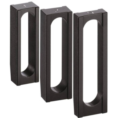 Hellma Spacer (8mm) Use Of 2mm Path Length Cuvettes In Stard 10mm Cell Holders Black Aluminium