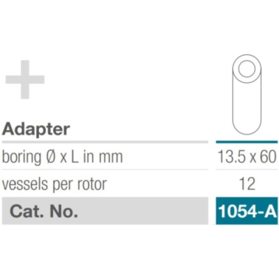 Hettich Adapter for tubes with Hemogard-cap