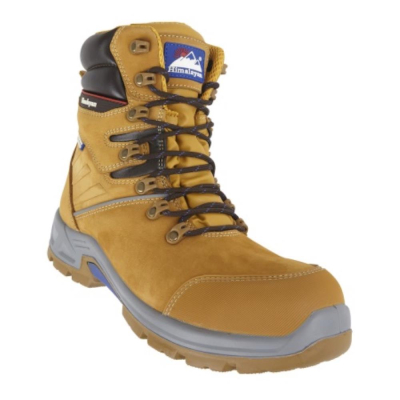 Himalayan Storm Hi Waterproof Metal Free safety Boots Wheat Size 10