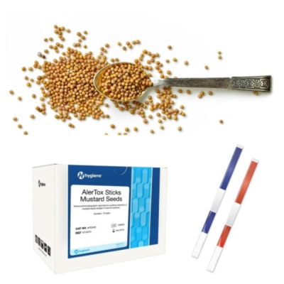 Hygiena AlerTox Sticks Mustard Seeds Rapid Allergen Tests
