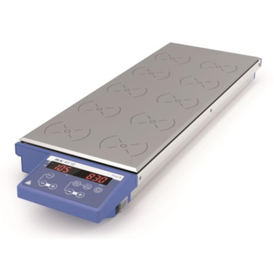 IKA RT 10 Heated Multi-Place Magnetic Stirrer - 10 Stirring Positions