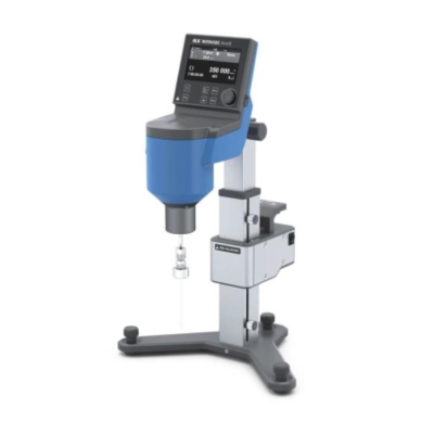IKA ROTAVISC Rotational Viscometer hi-vi II HELI Complete with Electronic Stand Spindle Sets and Tem