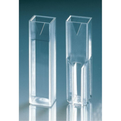 Jenway 060 254 10 x 10 mm Macro Glass Cell  (Visible, 4 Windows)