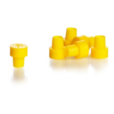 Kimble NMR pressure caps PE for 5mm tubes yellow