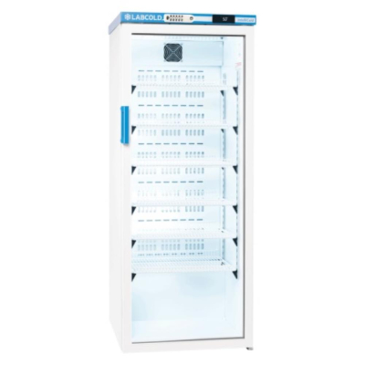 Labcold IntelliCold Pharmacy Refrigerator with DigiLock 340L Glass Door
