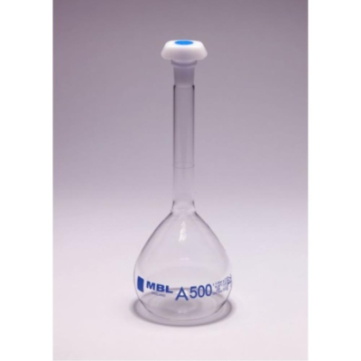 MBL Volumetric Flask Class A 5 mL PE Stopper