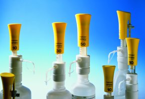 FORTUNA Optifix Basic Bottle-Top Dispenser,  60-300mL Volume, Subdivision 5.0mL