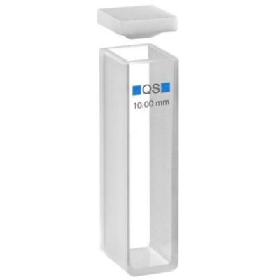 Hellma absorption cuvettes, standard cells, Macro, optical glass, limit 360-2,500 nm spectral range,