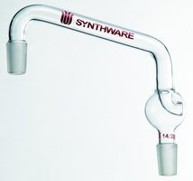 Synthware Kjeldahl trap adapter, Joint: ST/NS 24/40, Distance Between Joints: 200 mm
