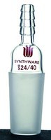 Synthware vacuum or argon/nitrogen adapter with hose connection on top, Joint: ST/NS 29/42