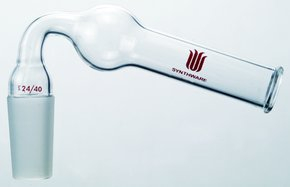 Synthware 75 degree angled drying tube, Joint: ST/NS 19/22