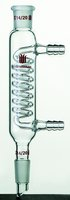 Synthware inner coil condenser, Joint: ST/NS 24/40, hose size 10 mm