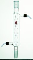 Synthware Allihn condenser, Joint: ST/NS 29/42, jacket L 300 mm, hose size 10 mm