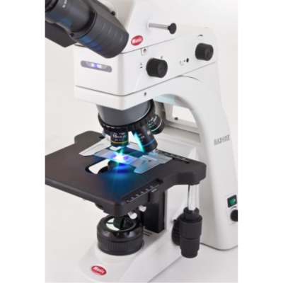 Motic Epi-LED Fluorescence attachment with standard MB filter cube 470nm LED module Elite models onl