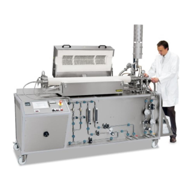Nabertherm RSH120 Split-type horizontal tube furnace (Tmax 1300 C) and B510 controller
