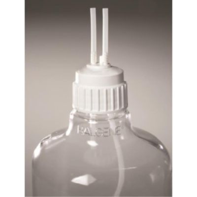 Nalgene Filling/Venting Closure, Closure Size  83mm, Tubing ID 1/4in