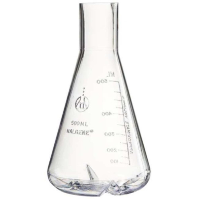 Nalgene  Polycarbonate Baffled Culture Flasks 500mL