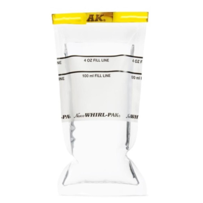 Whirl-pak Bags 118ml 75x185mm Write-On