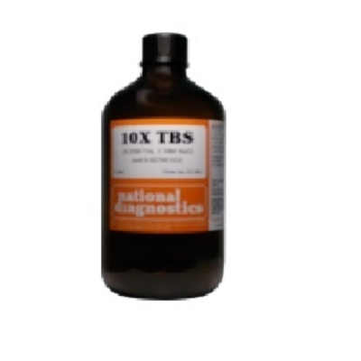 TBS (Tris-buffered Saline) Wash/Incubation Buffer 10X Concentration for Western Blotting - 1L