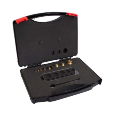 OHAUS M1 Weight Set 1-50g Brass in Plastic Case