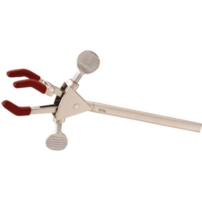 OHAUS Medium Multi Purpose Clamp 3-Prong Dual Adjust Arm Length 305mm Arm Diameter 13mm Grip Range 0