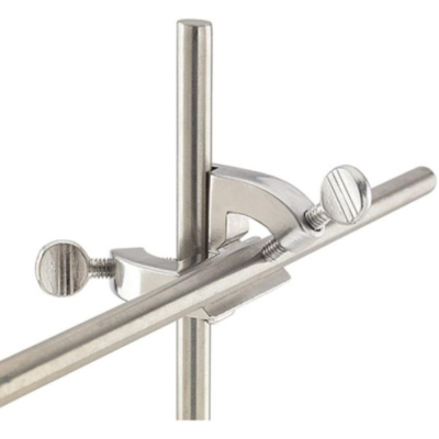 OHAUS Stainless Steel Clamp Holder 90 Degree Fixed Angle Thumbscrew Adjust 0-18mm Grip Range