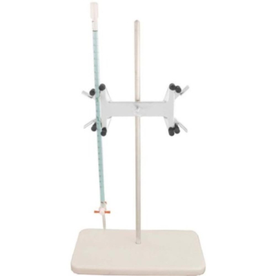 OHAUS Stainless Steel Burette Holder Kit with Clamp and Support Stand with 58cm Rod