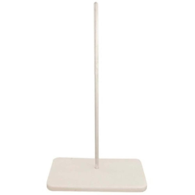 OHAUS Porcelain Support Stand with 58cm Stainless Steel Rod