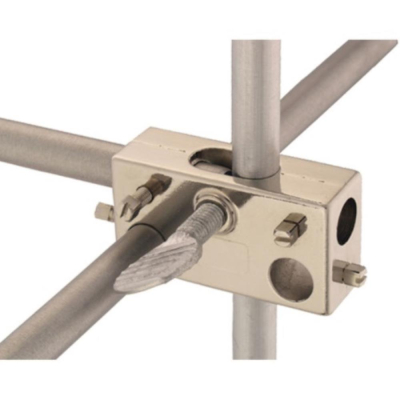 OHAUS Multi-Rod Clamp Connector 90 Degree Fixed Angle Grip Range 0-13mm