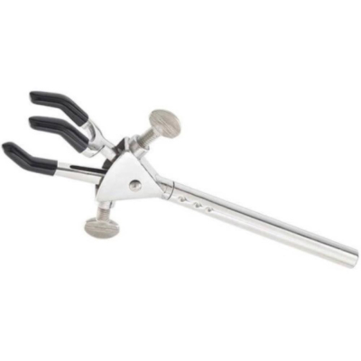 OHAUS Medium Multi Purpose Clamp 3-Prong Dual Adjust Arm Length 127mm Arm Diameter 13mm Grip Range 0